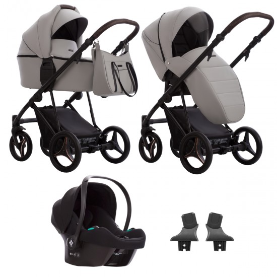 Bebetto Flavio Pro 3 in 1 Travel System, PRO 10 Grey