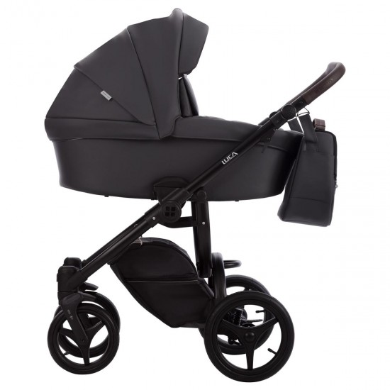 Bebetto Luca Pro 3 in 1 Travel System, PRO 33 Black