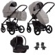 Bebetto Luca Pro 3 in 1 Travel System, PRO 34 Grey