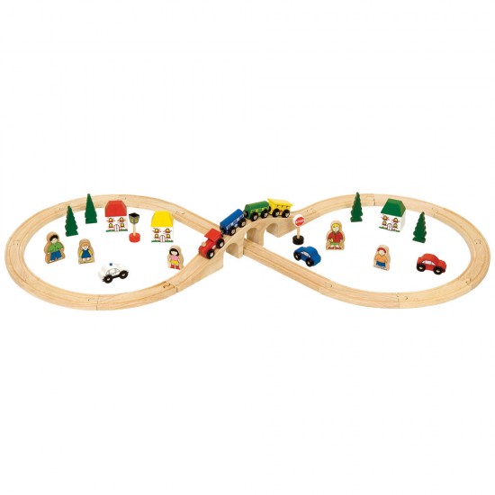 Bigjigs Figure of Eight Train Set