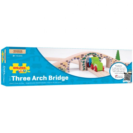 Bigjigs Three Arch Bridge