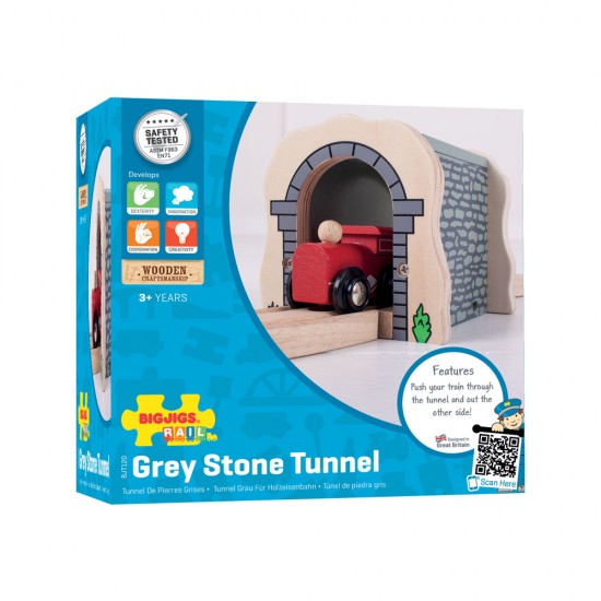 Bigjigs Grey Stone Tunnel