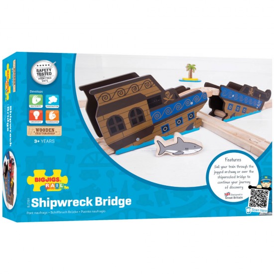 Bigjigs Shipwreck Bridge