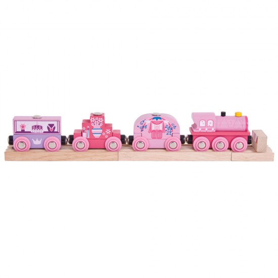 Bigjigs Wooden Rail Princess Train