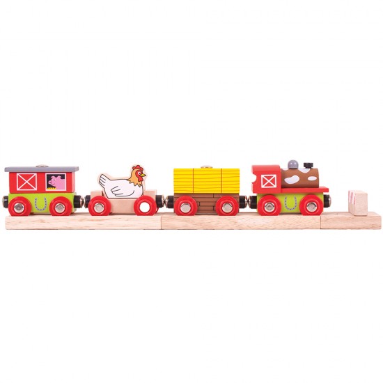 Bigjigs Farmyard Train