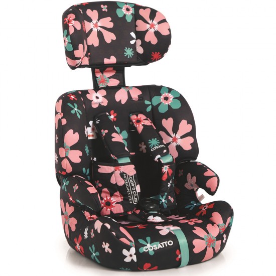 Cosatto Zoomi Group 123 Anti-Escape Car Seat, Paper Petals