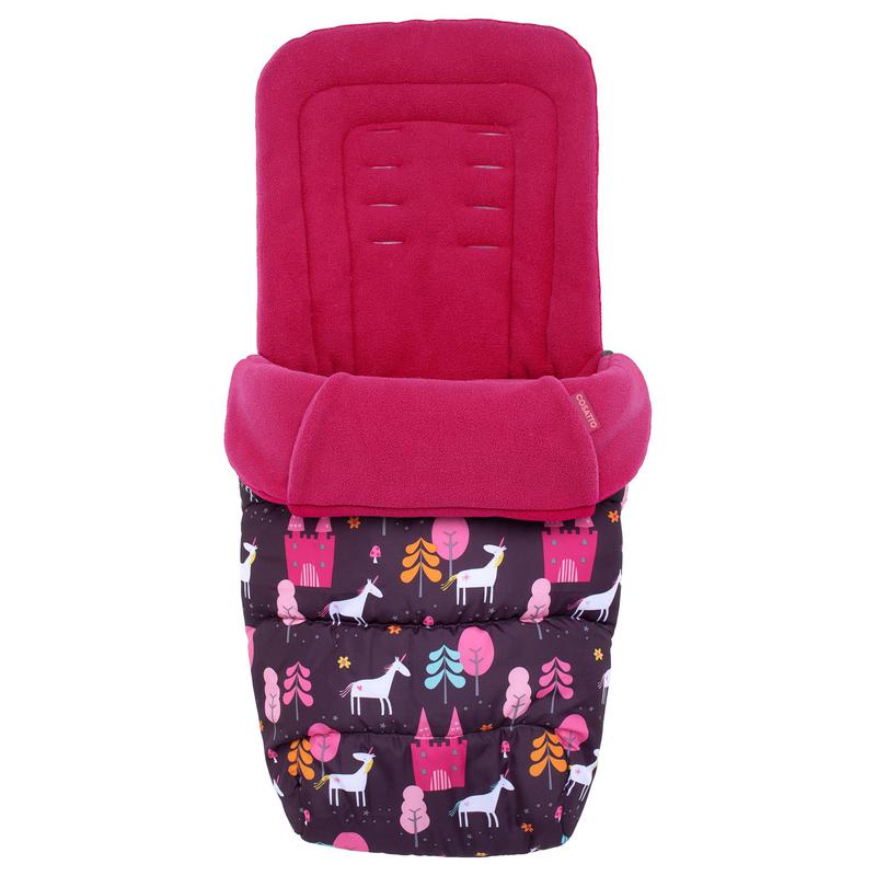 cosatto unicorn land footmuff