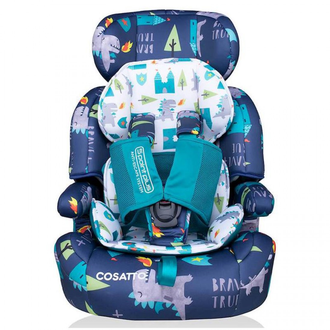 Cosatto Zoomi Group 123 Anti-Escape Car Seat, Dragon Kingdom - CT4377