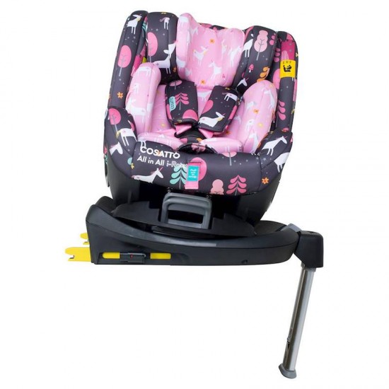 Cosatto All In All i-Rotate Group 0+/1/2/3 Isofix Car Seat, Unicorn Land