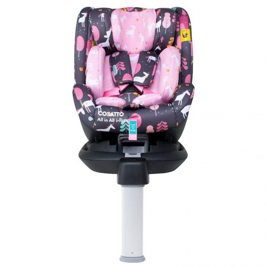 Cosatto All In All i-Rotate Group 0+/1/2/3 Isofix Car Seat, Unicorn Land