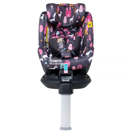 Cosatto All In All i-Rotate Group 0+/1/2/3 Isofix Car Seat, Unicorn Land