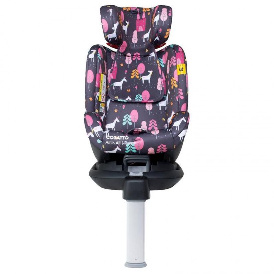 Cosatto All In All i-Rotate Group 0+/1/2/3 Isofix Car Seat, Unicorn Land