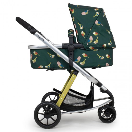 Cosatto Giggle 2 in 1 i-Size Travel System Bundle, Birdland