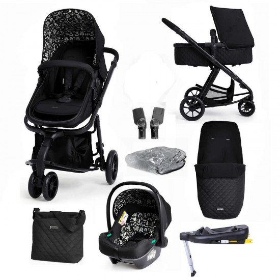 Cosatto Giggle 2 in 1 i-Size Everything Travel System Bundle, Silhouette