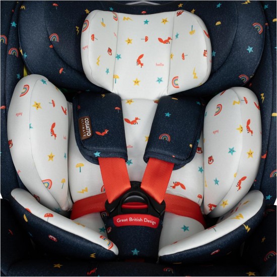 Cosatto All in All Extra i-Size 360 Car Seat, Doodle Days