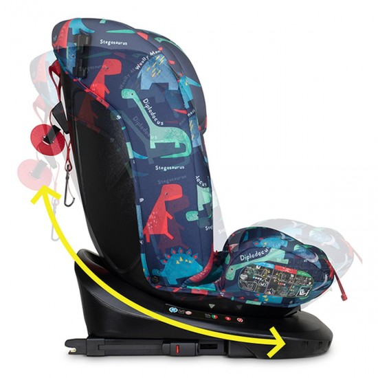 Cosatto Get Set Gro i-Size 360 Car Seat, D is for Dino