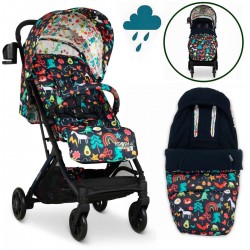 Cosatto Woosh 4 Cosatto Carnival Stroller + FREE Ultimate Footmuff