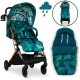 Cosatto Woosh 4 Midnight Jungle Stroller + FREE Ultimate Footmuff