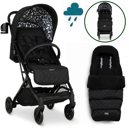 Cosatto Woosh 4 Silhouette Stroller + FREE Ultimate Footmuff