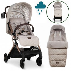 Cosatto Woosh 4 Whisper Stroller + FREE Ultimate Footmuff