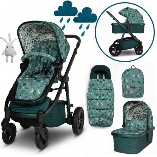 Cosatto Wow 3 Pram & Accessory Bundle, Masquerade