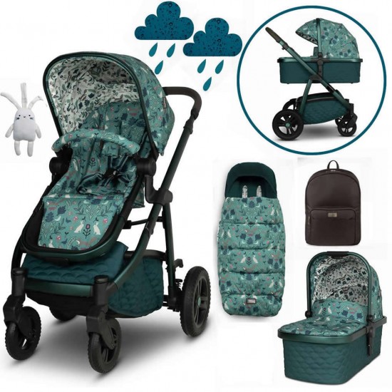 Cosatto Wow 3 Pram & Accessory Bundle, Masquerade