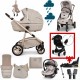 Cosatto Wow Continental Everything Bundle, Whisper + FREE Woosh Trail Stroller