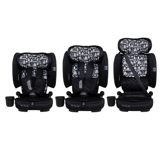 Cosatto Yo! Compact Stroller Travel Lite Bundle - Silhouette