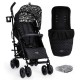 Cosatto Supa 3 Stroller with Bumper Bar, Silhouette