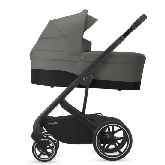 Cybex Balios S Lux 4 Piece Pram Bundle, Soho Grey