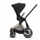 Cybex Priam Pushchair + Lux Carrycot Pram, Soho Grey