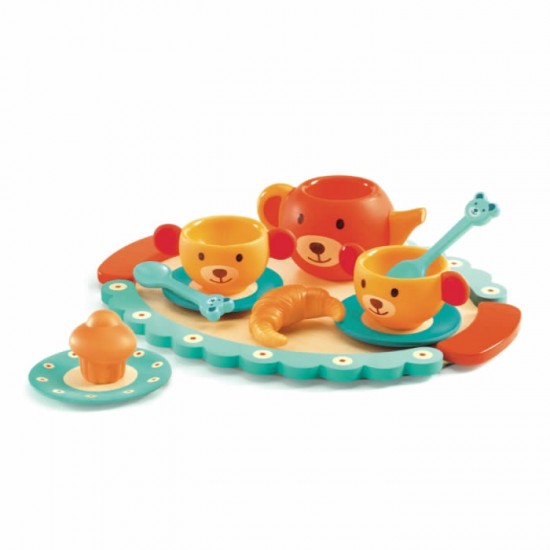 Djeco Teddy\'s Tea Party Set