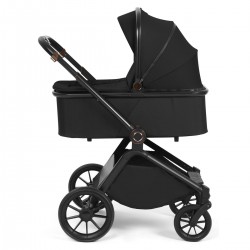 Ickle Bubba Altima 2 in 1 Pram Bundle, Black