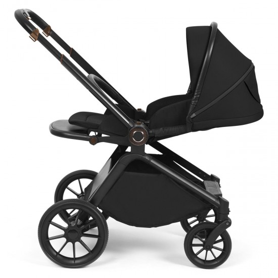 Ickle Bubba Altima 2 in 1 Pram Bundle, Black