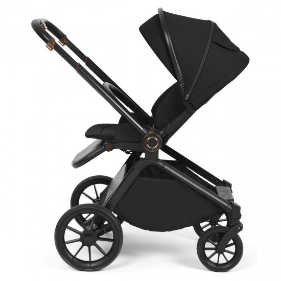 Ickle Bubba Altima 2 in 1 Pram Bundle, Black