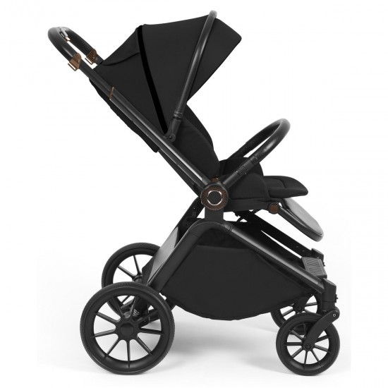 Ickle Bubba Altima 2 in 1 Pram Bundle, Black