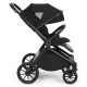 Ickle Bubba Altima 2 in 1 Pram Bundle, Black