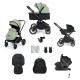 Ickle Bubba Altima All in One Stratus i-Size Travel System Bundle, Sage Green