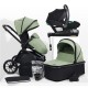 Ickle Bubba Altima All in One Stratus i-Size Travel System Bundle, Sage Green