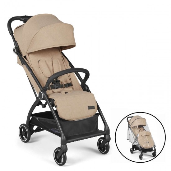 Ickle Bubba Aries Autofold Stroller, Biscuit