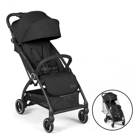 Ickle Bubba Aries Autofold Stroller, Black