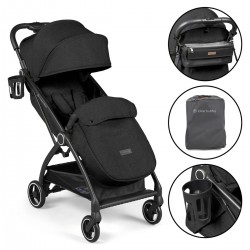 Ickle Bubba Aries Prime Autofold Stroller, Black