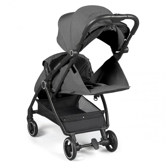 Ickle Bubba Aries Prime Autofold Stroller, Graphite Grey