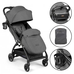 Ickle Bubba Aries Prime Autofold Stroller, Graphite Grey