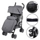 Ickle Bubba Discovery Prime Stroller, Graphite Grey / Black