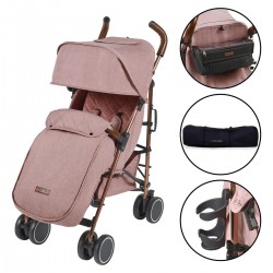 Ickle Bubba Discovery Prime Stroller, Dusky Pink / Rose Gold