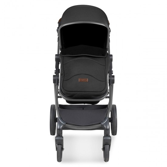 Ickle Bubba Cosmo 2 in 1 Pram Bundle, Black