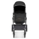 Ickle Bubba Cosmo 2 in 1 Pram Bundle, Black