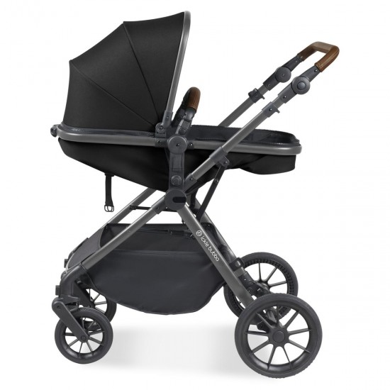 Ickle Bubba Cosmo 2 in 1 Pram Bundle, Black