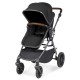 Ickle Bubba Cosmo 2 in 1 Pram Bundle, Black